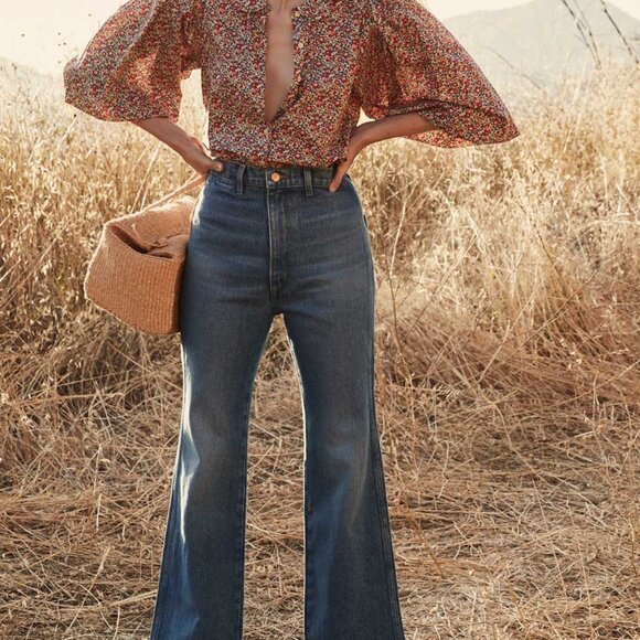 DÔEN Melody Jean - Saint Emilion Wash - Size 28 - Picture 9 of 10